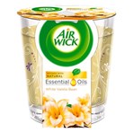 Air Wick White Vanilla Bean Essential Oils Candle 105g