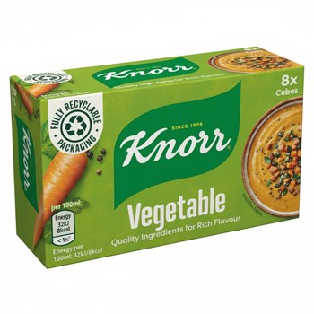 Knorr  Stock Cubes Vegetable 8x 10 g 