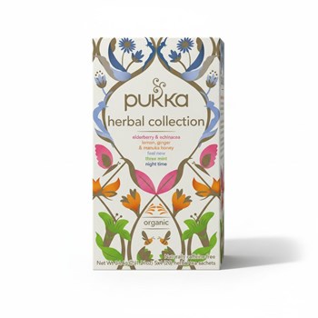 Pukka Organic Herbal Collection 20 Herbal Tea Sachets 34.4g