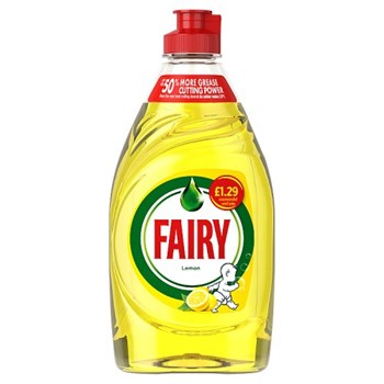 Fairy Washing Up Liquid Lemon with LiftAction 320ML