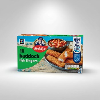 Birds Eye 10 Haddock Fish Fingers 280g