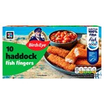 Birds Eye 10 Haddock Fish Fingers 280g