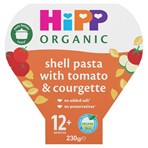 HiPP Organic Shell Pasta with Tomato & Courgette 12+ Months 230g