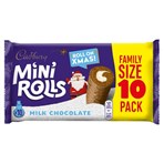 Cadbury 10 Milk Chocolate Mini Rolls