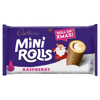 Cadbury 5 Raspberry Mini Rolls