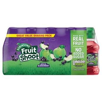 Robinsons Fruit Shoot Apple & Blackcurrant 15 x 200ml