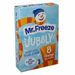 Mr. Freeze Jubbly Orange Ice Lollies 8 x 62ml