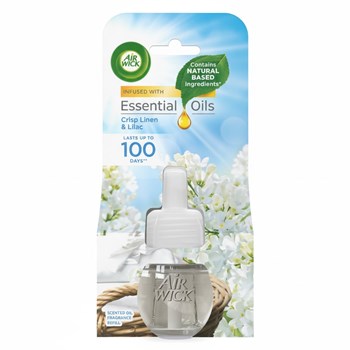 Air Wick Crisp Linen & Lilac Plug In Single Refill 19ml