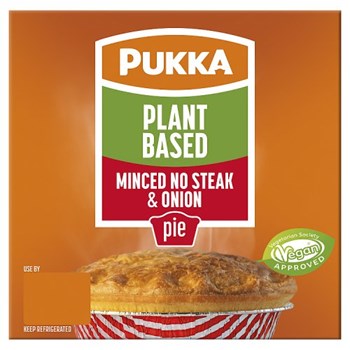 Pukka Plant Based Minced No Steak & Onion Pie