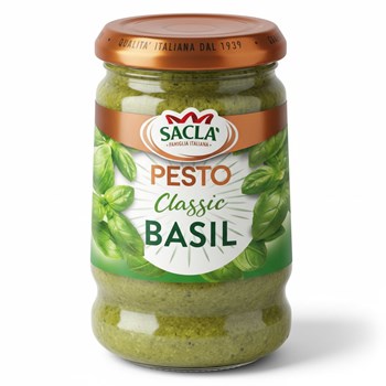 Sacla' Pesto Classic Basil 190g