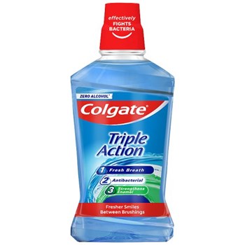 Colgate Triple Action Mouthwash Alcohol Free 500ml