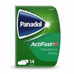 Panadol Paracetamol Pain Relief Tablets 500mg ActiFast 14s