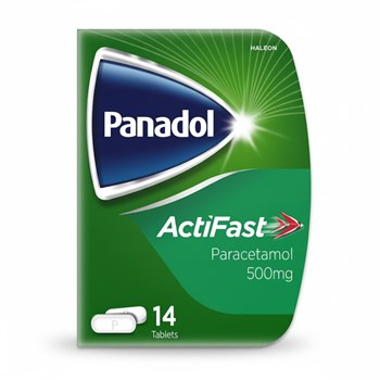 Panadol Paracetamol Pain Relief Tablets 500mg ActiFast 14s