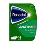 Panadol Paracetamol Pain Relief Tablets 500mg ActiFast 14s