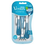 Venus Oceana Disposable Razors, Pack Of 3