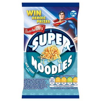 Batchelors Super Noodles Mild Curry Flavour 90g