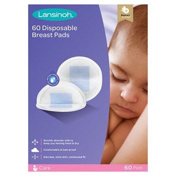 Lansinoh Care 60 Disposable Breast Pads