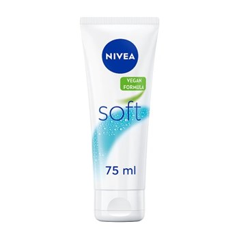 NIVEA  Soft Moisturiser Face Body & Hands 75ML