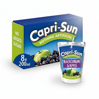 Capri-Sun No Added Sugar Apple and Blackcurrant 8 x 200ml