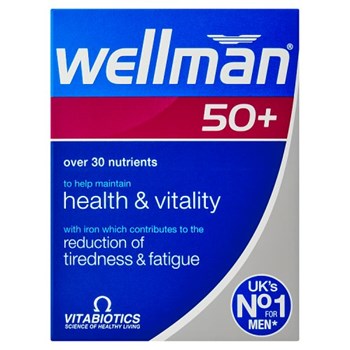 Wellman 50+ 30 Tablets