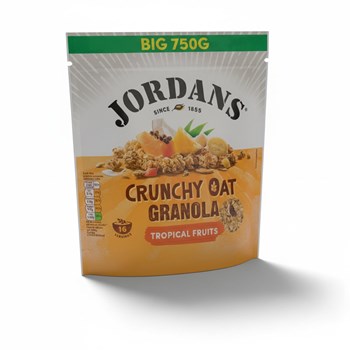 Jordans Crunchy Oat Granola Tropical Fruits 750g