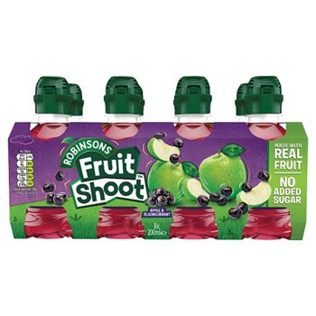 Robinsons Fruit Shoot Apple & Blackcurrant 8 x 200ml