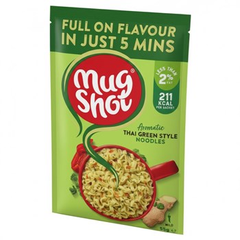 Mug Shot Aromatic Thai Green Style Noodles 55g