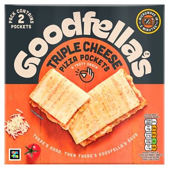 Goodfella's 2 Triple Cheese Pizza Pockets 250g