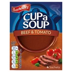 Batchelors Cup a Soup Beef & Tomato 4 Sachets 88g