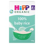 Hipp Organic 100% Baby Rice 6+ Months 160g