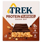 Trek Cocoa Oat Protein Flapjacks Bars 3 x 50g