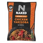 Naked Japanese Style Chicken Yakisoba Flavour Egg Noodles 100g