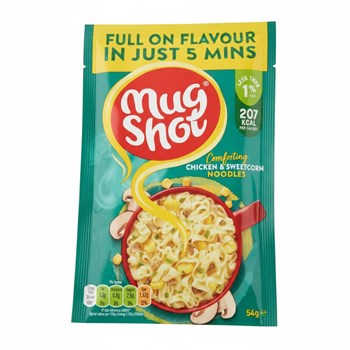 Mug Shot Comforting Chicken & Sweetcorn Noodles 54g
