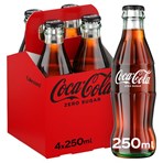 Coca-Cola Zero Sugar 4 x 250ml