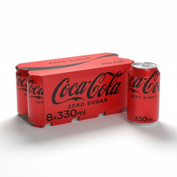 Coca-Cola Zero Sugar 8 x 330ml