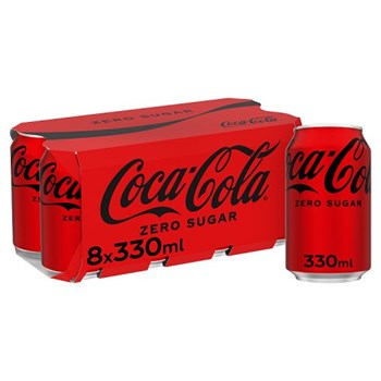 Coca-Cola Zero Sugar 8 x 330ml