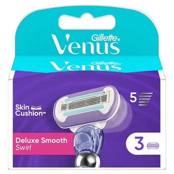 Venus Deluxe Smooth Swirl Razor Blades x3