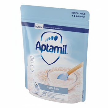 Aptamil Organic Baby Rice 4-6+ Months 100g