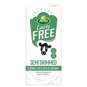 Arla Lactofree Semi Skimmed Long Life Milk Drink 1 Litre