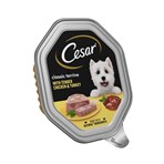 CESAR® Classic Terrine Dog Food Tray Chicken & Turkey in Loaf 150g