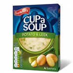 Batchelors 4 Potato & Leek Cup a Soup 107g