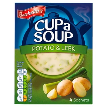 Batchelors 4 Potato & Leek Cup a Soup 107g