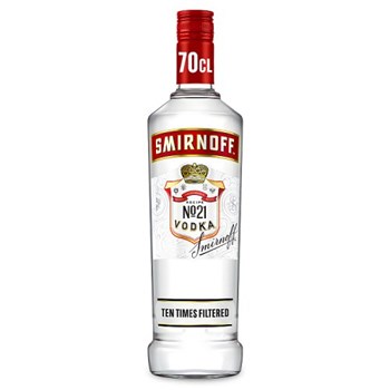 Smirnoff No. 21 Vodka Red Label 37.5% vol 70cl