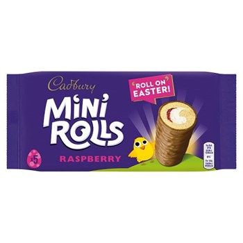 Cadbury 5 Raspberry Mini Rolls