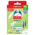 Duck Toilet Fresh Disc Refills Lime Duo 2x36ml