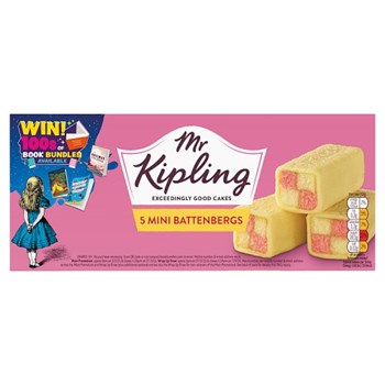 Mr Kipling 5 Mini Battenbergs