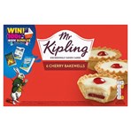 Mr Kipling 6 Cherry Bakewells