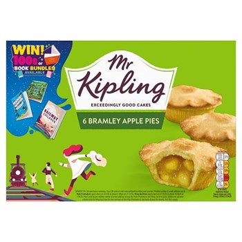 Mr Kipling 6 Bramley Apple Pies