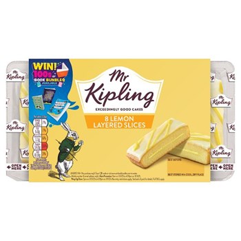 Mr Kipling 8 Lemon Layered Slices