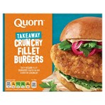 Quorn Takeaway Crunchy Fillet Burgers 190g